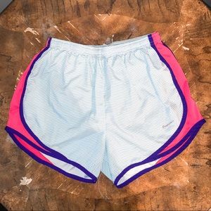 ❌SOLD❌ NIKE Blue / White Stripe Trim Shorts